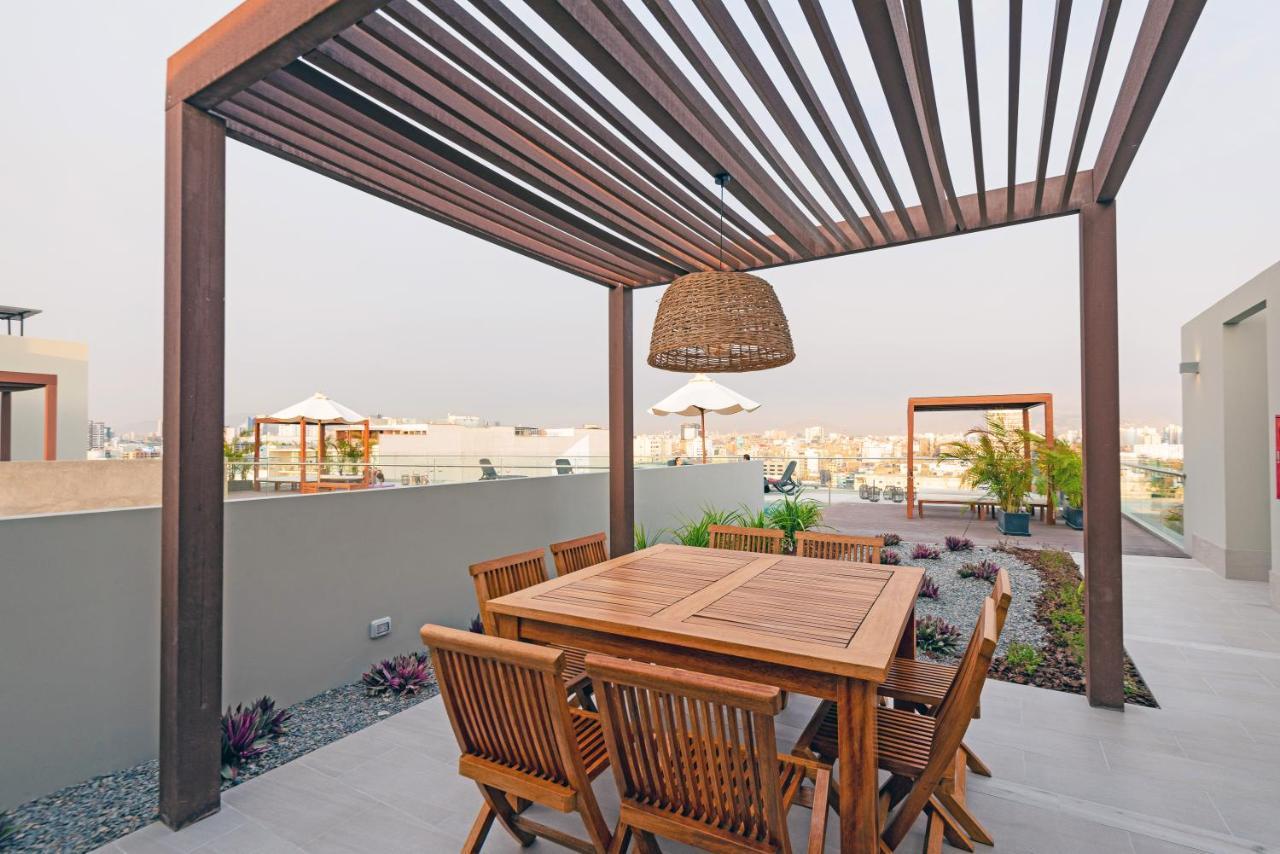 ✶ Nazca Penthouse ✶ 3-Stories Luxury Rooftop Pool Lima Kültér fotó